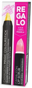 Magic Colourstick Giallo + Lip Scrub Fragola CAMALEON