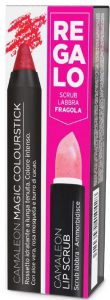 Magic Colourstick Rosso + Lip Scrub Fragola CAMALEON