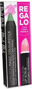 Magic Colourstick Verde + Lip Scrub Fragola CAMALEON