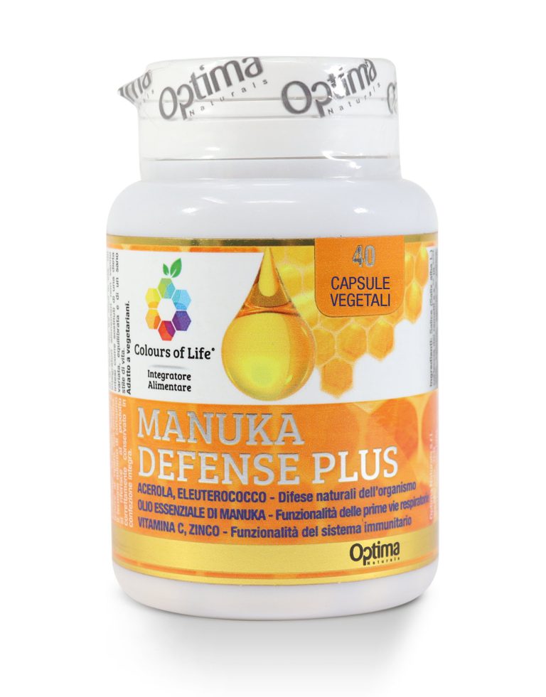 Manuka Defense Plus Colours Of Life® Optima Naturals 40 Capsule 495 mg