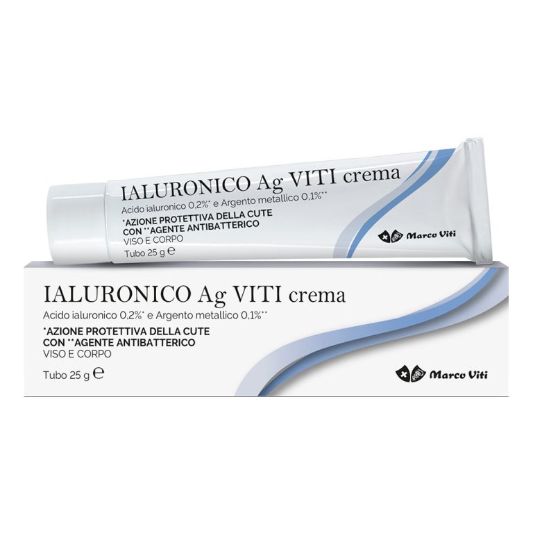 Marco Viti - Acido Ialuronico 0,2% E Argento Metallico 0,1% Crema Viso E Corpo 25g