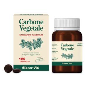 Marco Viti Carbone Vegetale Integratore Alimentare 120 Compresse