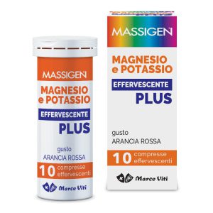 Massigen Magnesio Potassio Forte Integratore Alimentare 10 Compresse