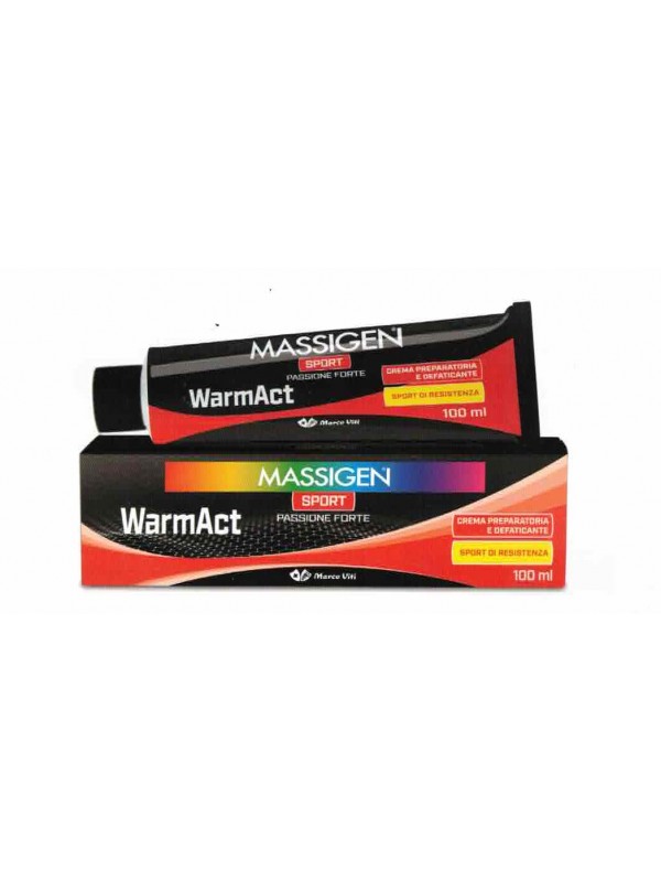 Massigen Sport Warmact - la tua crema riscaldante per l'allenamento 100 ml