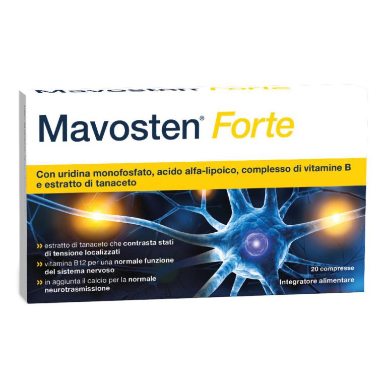 Mavosten Forte Integratore per un Sistema Nervoso Sano 20 Compresse