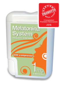 Melatonina System 1mg Sanifarma 300 Compresse