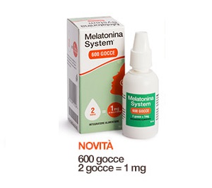 Melatonina System Sanifarma 600 Gocce 18ml