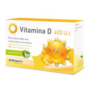 Metagenics Belgium Bvba Vitamina D 400 Ui 168 Compresse