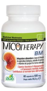 Micotherapy BM - Integratore per il Rilassamento e Benessere Mentale - 60 Capsule