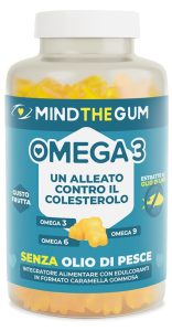 Mind the gum omega 3 60 pastiglie gommose foodfarma