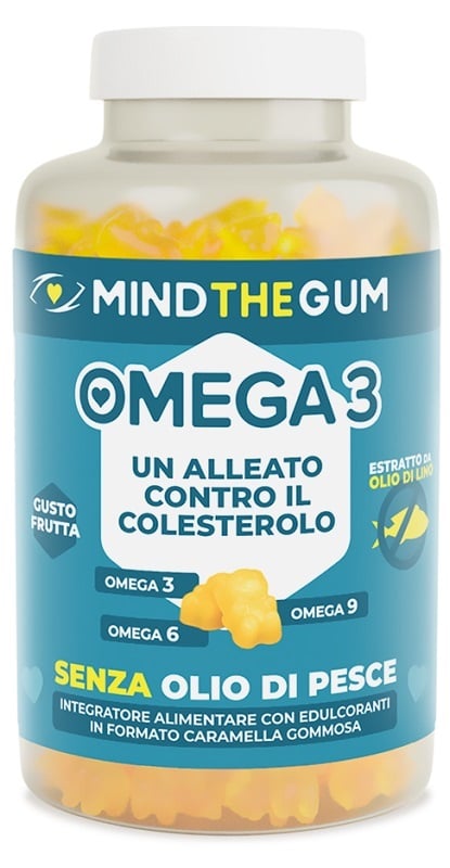 Mind the gum omega 3 60 pastiglie gommose foodfarma