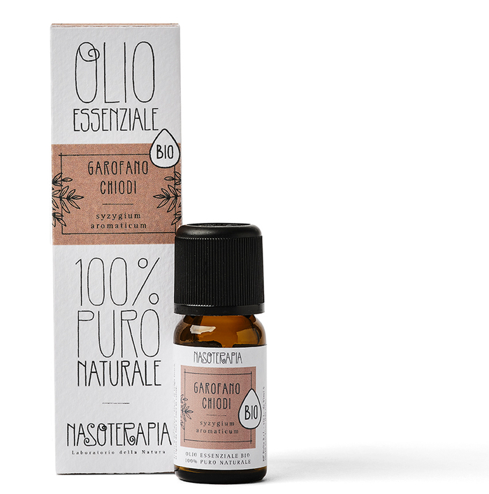 NASOTERAPIA GAROFANO CHIODI BIO SYZYGIUM AROMATICUM BOCCIOLIFIORALI OLIO ESSENZIALE 10 ML