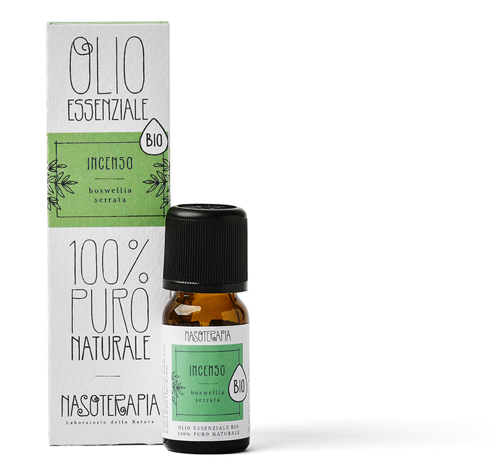 NASOTERAPIA INCENSO BIO BOSWELLIA SERRATA RESINA OLIO ESSENZIALE 5 ML