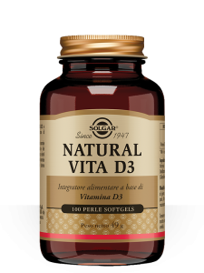 NATURAL VITA D3 SOLGAR® 100 Perle