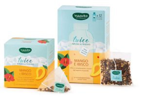 NEAVITA FILTROSCRIGNO INFUSO MANGO IBISCO MINI TIN CORALLO TWICE TO GO 3 PEZZI