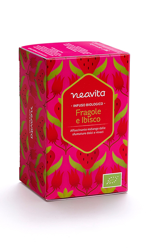 NEAVITA - INFUSO BIO FRAGOLE E IBISCO 15 FILTRI