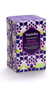 NEAVITA - INFUSO BIO MIRTILLO E SAMBUCO 15 FILTRI