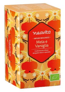 NEAVITA INFUSO IN FILTRO MELA E VANIGLIA BIO