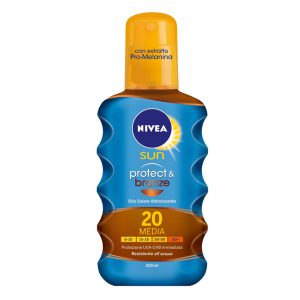 *NIVEA OIL SPR PROT BRONZE FP20 200