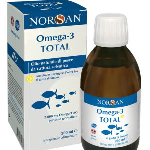 NORSAN OMEGA 3 TOTAL 200 ML GUSTO LIMONE