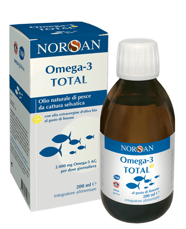 NORSAN OMEGA 3 TOTAL 200 ML GUSTO LIMONE