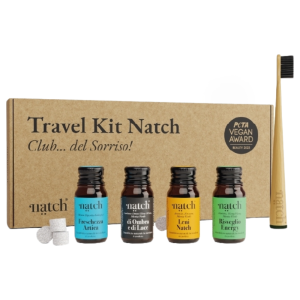 Natch Travel Kit Club Del Sorriso Igiene Orale Idea Regalo