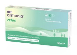 Nathura Armonia Relax Con Melatonia Ed Estratti Di Origine Naturale 1 mg 24 Compresse