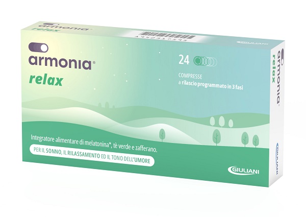 Nathura Armonia Relax Con Melatonia Ed Estratti Di Origine Naturale 1 mg 24 Compresse