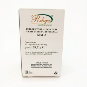 Natur Farma Rubigen Maca Integratore Alimentare 60 Compresse