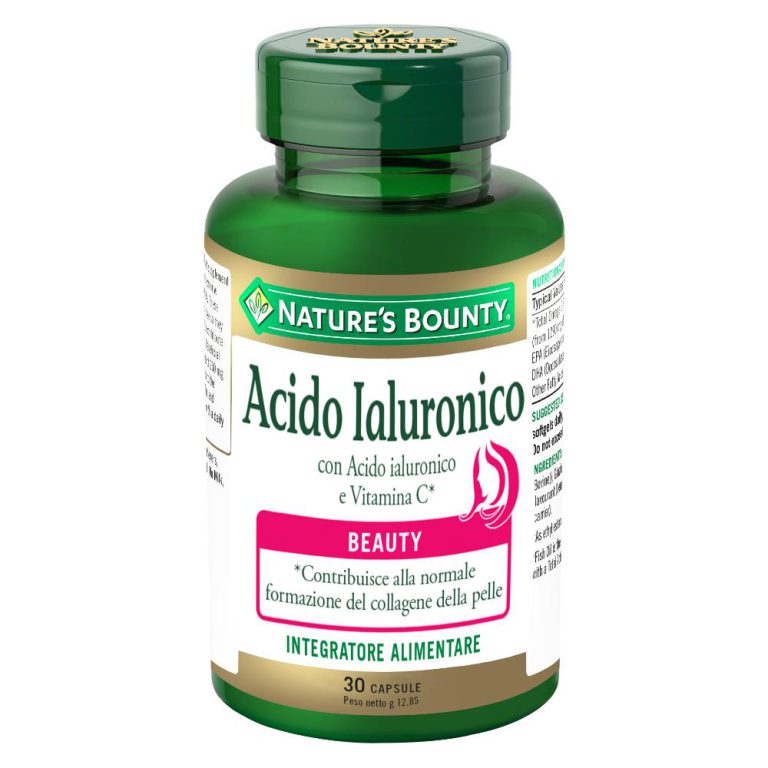 Nature's Bounty Acido Ialuronico 30 Capsule