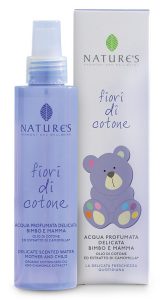 Nature's fiori di cotone acqua profumata delicata bimbo e mamma 150 ml