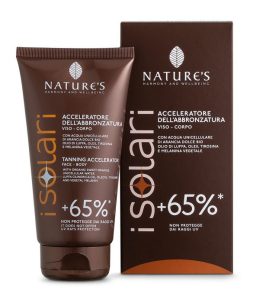 Nature's i solari acceleratore dell'abbronzatura +65% 150 ml