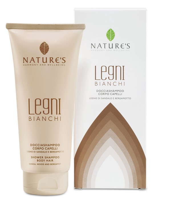 Nature's legni bianchi doccia shampoo