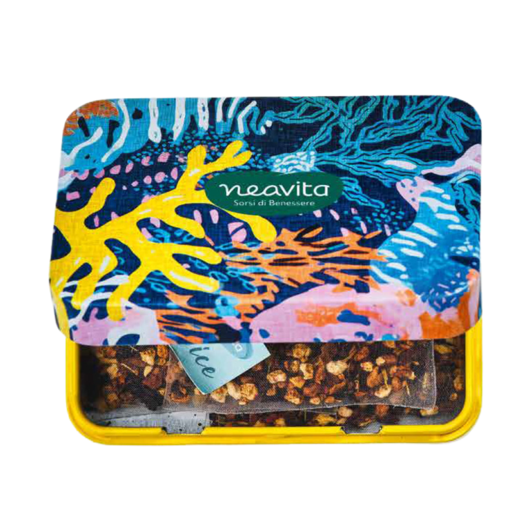 Neavita - Twice To-Go Infuso A Freddo Mango E Ibisco Mini Tin Corallo 3 Maxi Filtri