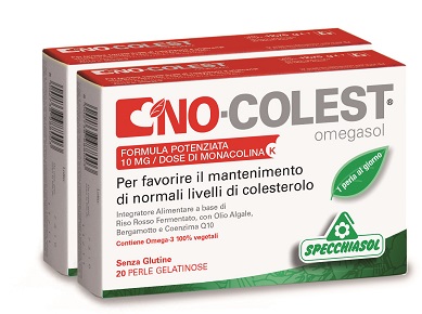 No-colest® Omegasol Specchiasol Bipack 2x20 Perle