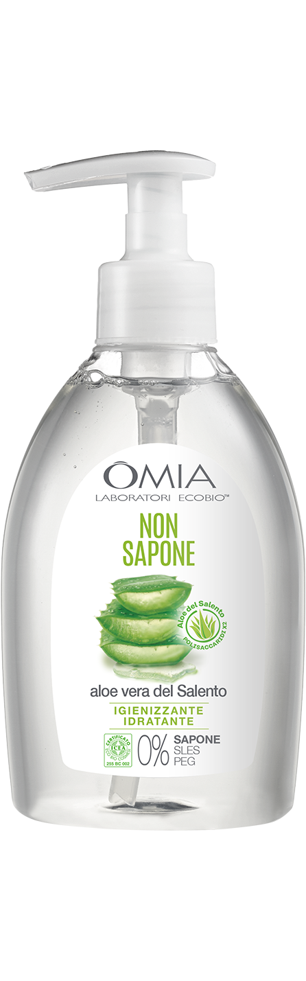 Non Sapone Aloe Del Salento Omia Laboratori Ecobio 300ml