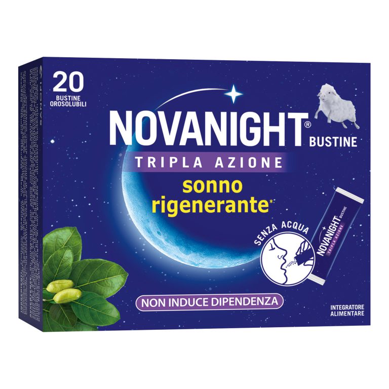 Novanight Tripla Azione Sanofi 20 Bustine Orosolubili