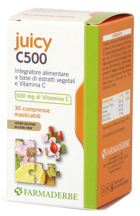 Nutra Juicy C 500 Integratore Difese Immunitarie 30 Compresse