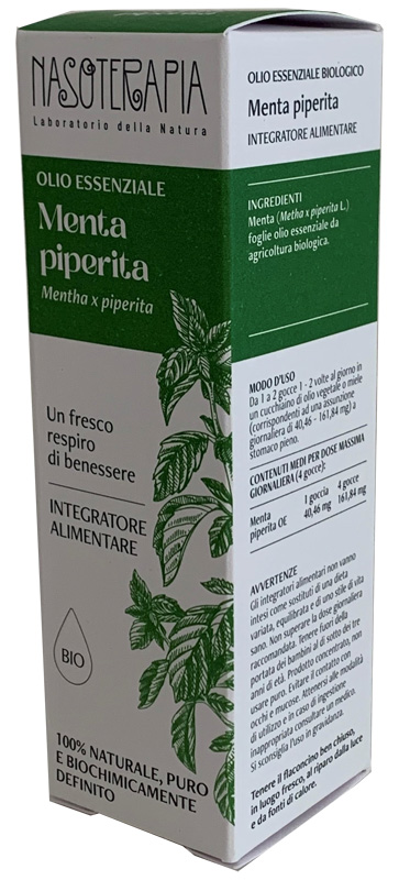 OLIO ESSENZIALE MENTA BIO NASO