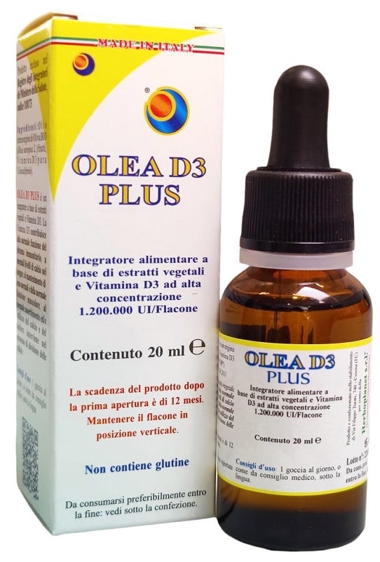 Olea d3 plus gocce 20 ml