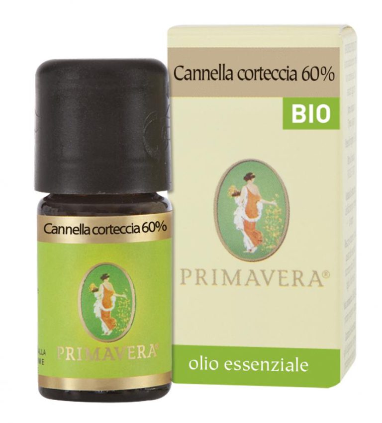 Olio Essenziale Cannella Corteccia 60% Bio Primavera 5ml