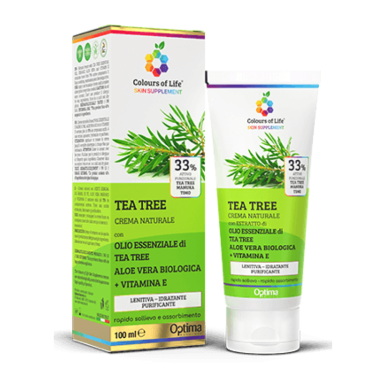 Optima Colours Of Life - Crema Tea Tree Oil 33% 100ml