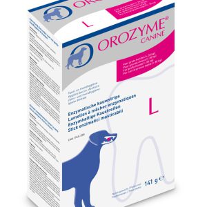 Orozyme canine strisce enzimatiche masticabili per cani di taglia grande