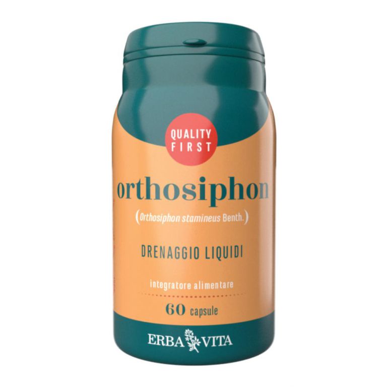 Orthosiphon Integratore Per Drenaggio Liquidi 60 Capsule Erbavita