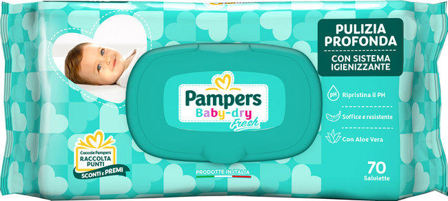 PAMPERS 70 Salv.Ricarica