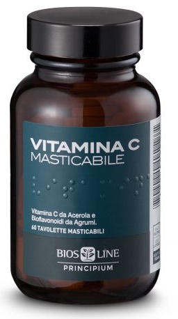 PRINCIPIUM VITAMINA C NATURALE 60 COMPRESSE MASTICABILI 72 G