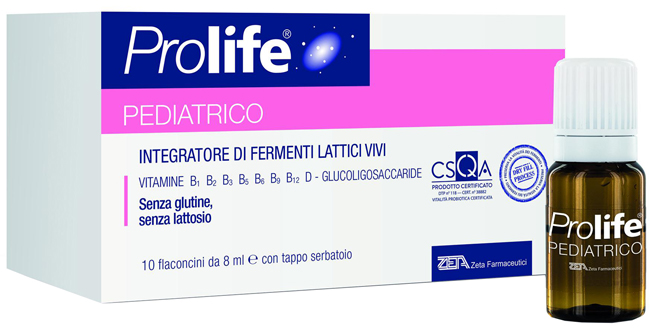 PROLIFE PEDIATRICO 12 X 8 ML INTEGRATORE ALIMENTARE IN FLACONCINO CON ASTUCCIO