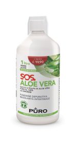 PURO ALOE VERA SUCCO E POLPA 100% + BAOBAB 1 LITRO