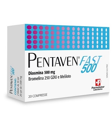 Pentaven fast 500 20 compresse