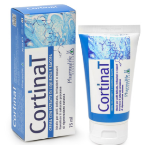 Pharmalife Research Cortinat Crema 75 ml - Rimedio naturale contro le problematiche cutanee per adulti e bambini